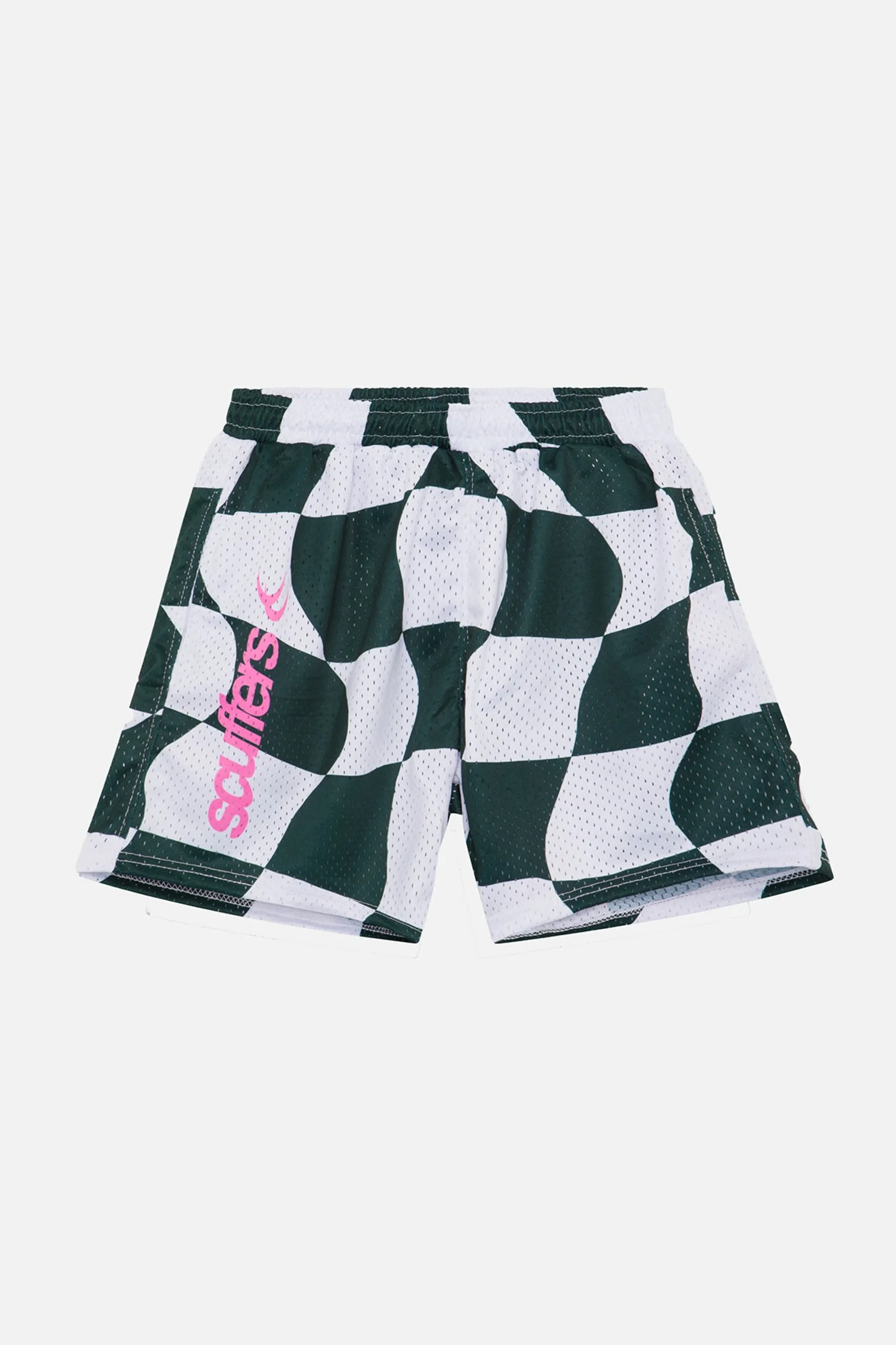 Sale Basic Checked Shorts Women Shorts