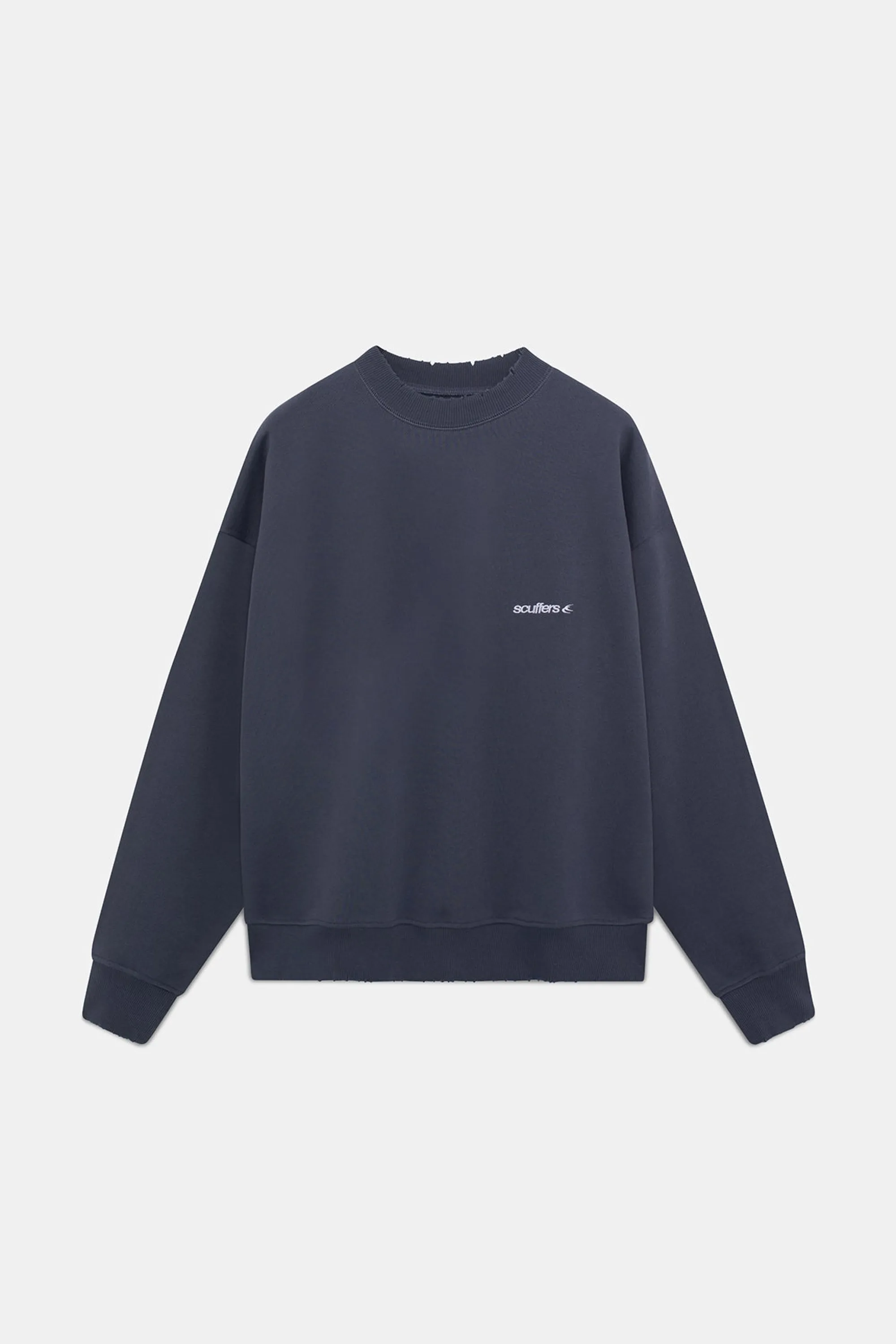 Online Basic Crewneck Ombre Women Crewneck