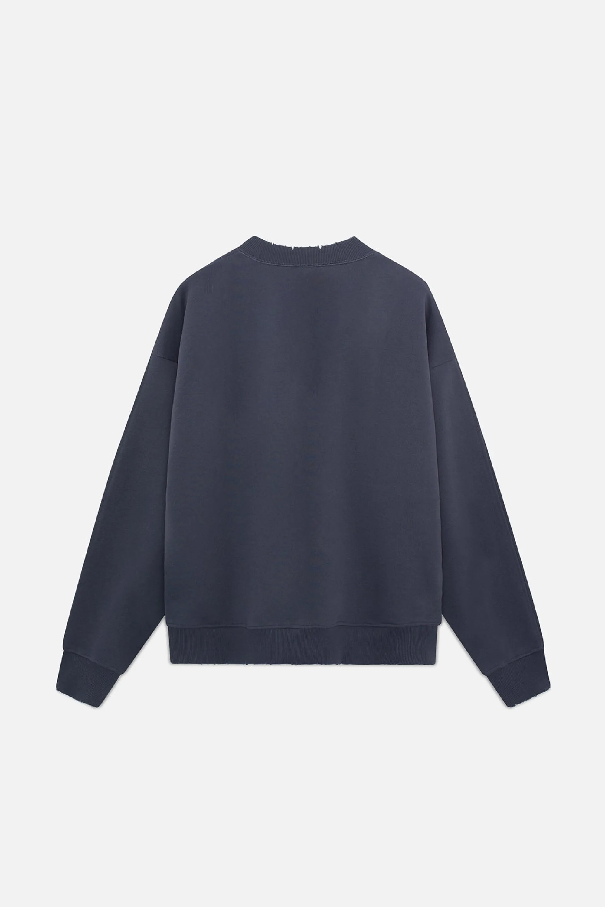 Online Basic Crewneck Ombre Women Crewneck