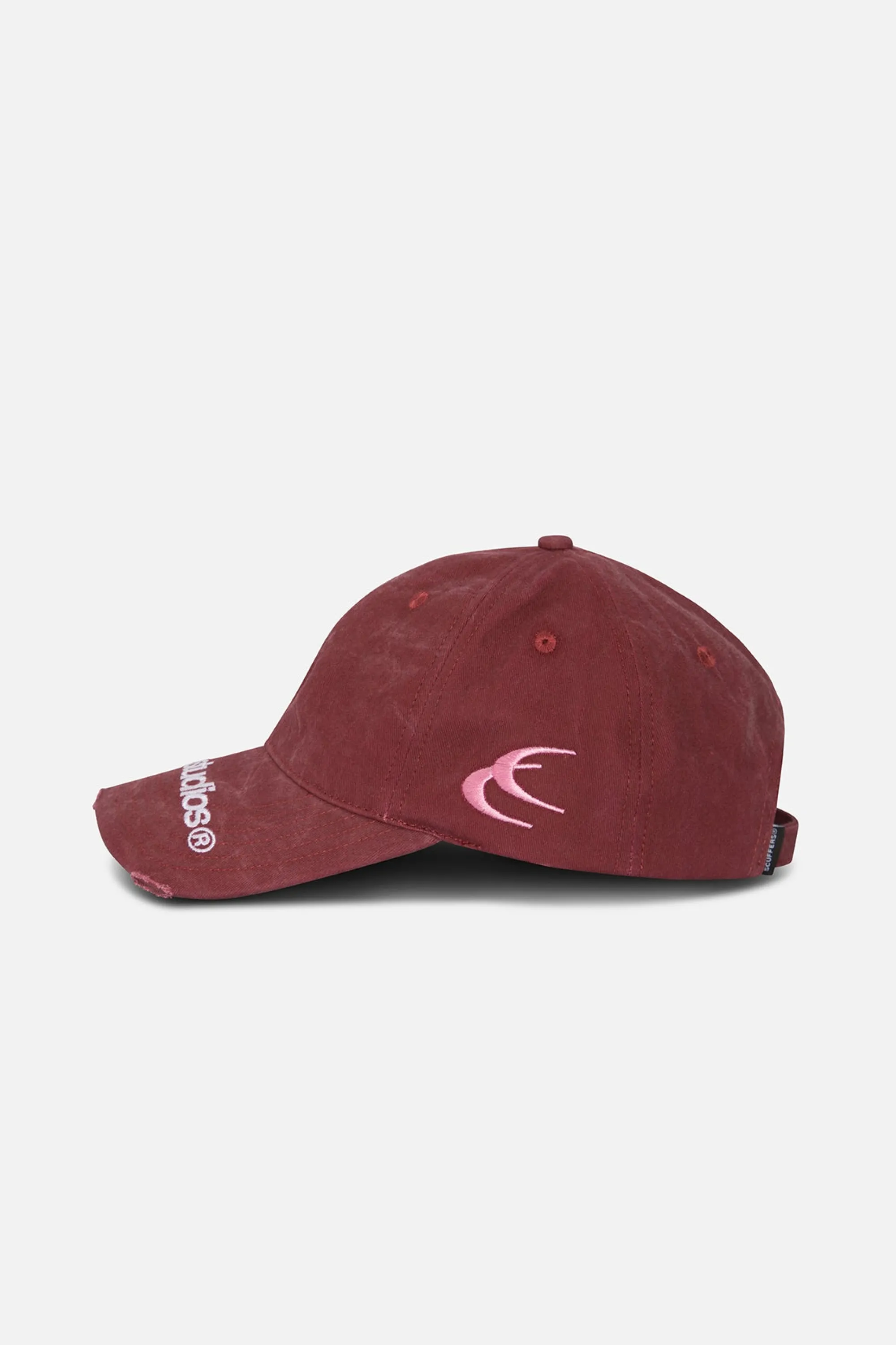 Cheap Big Studios Burgundy Cap Women Headwear