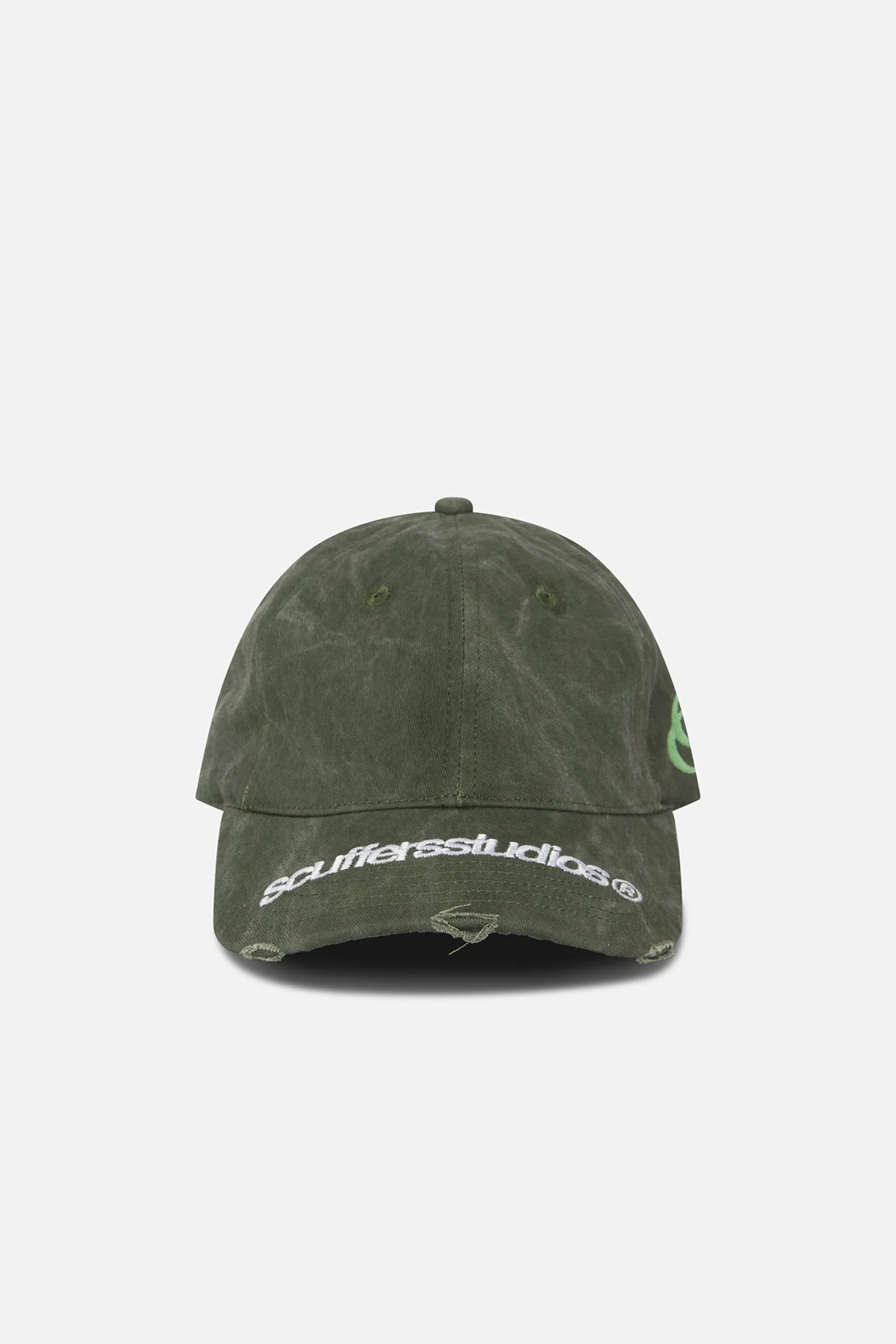 Clearance Big Studios Green Cap Women Headwear