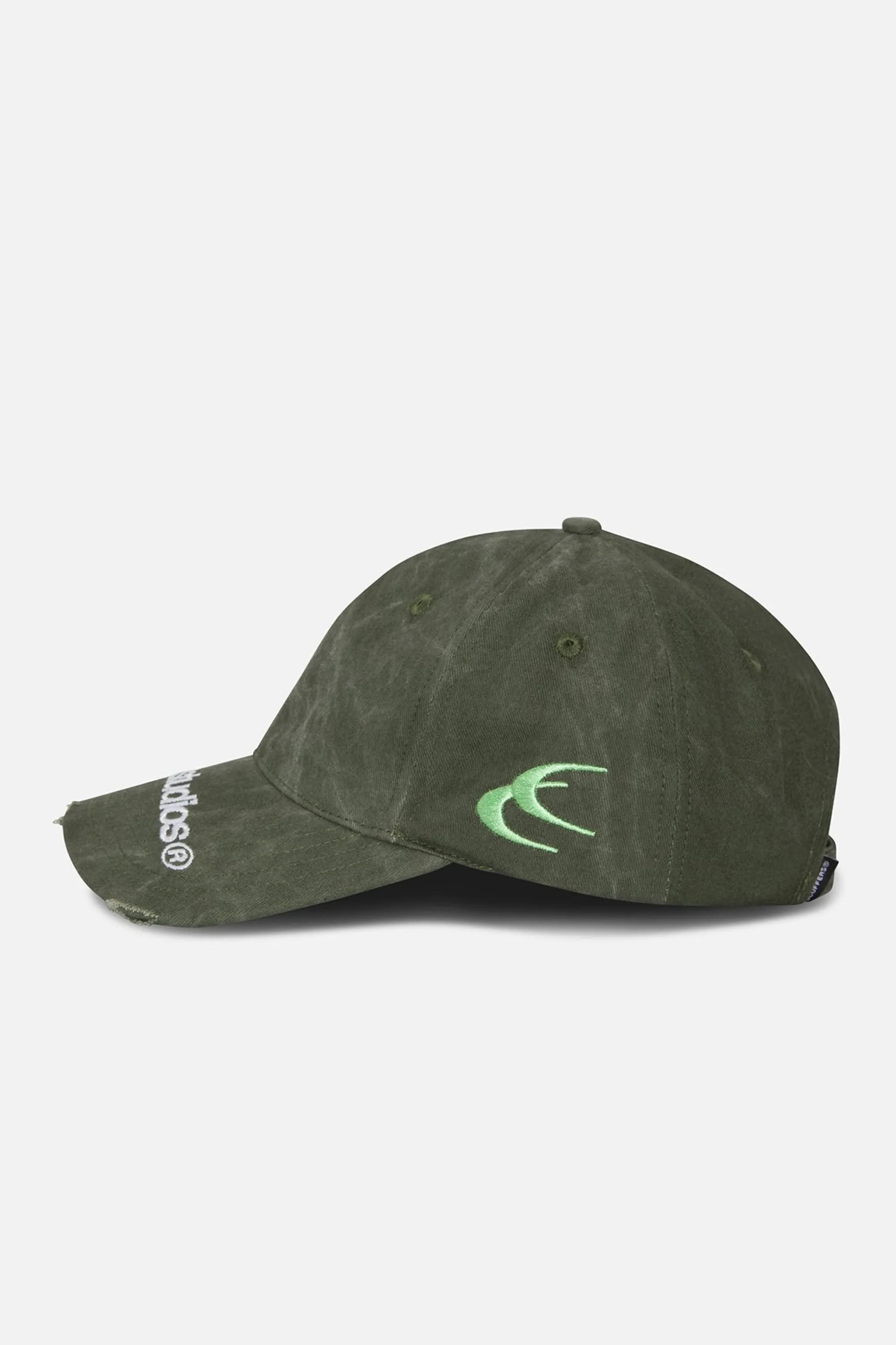 Clearance Big Studios Green Cap Women Headwear