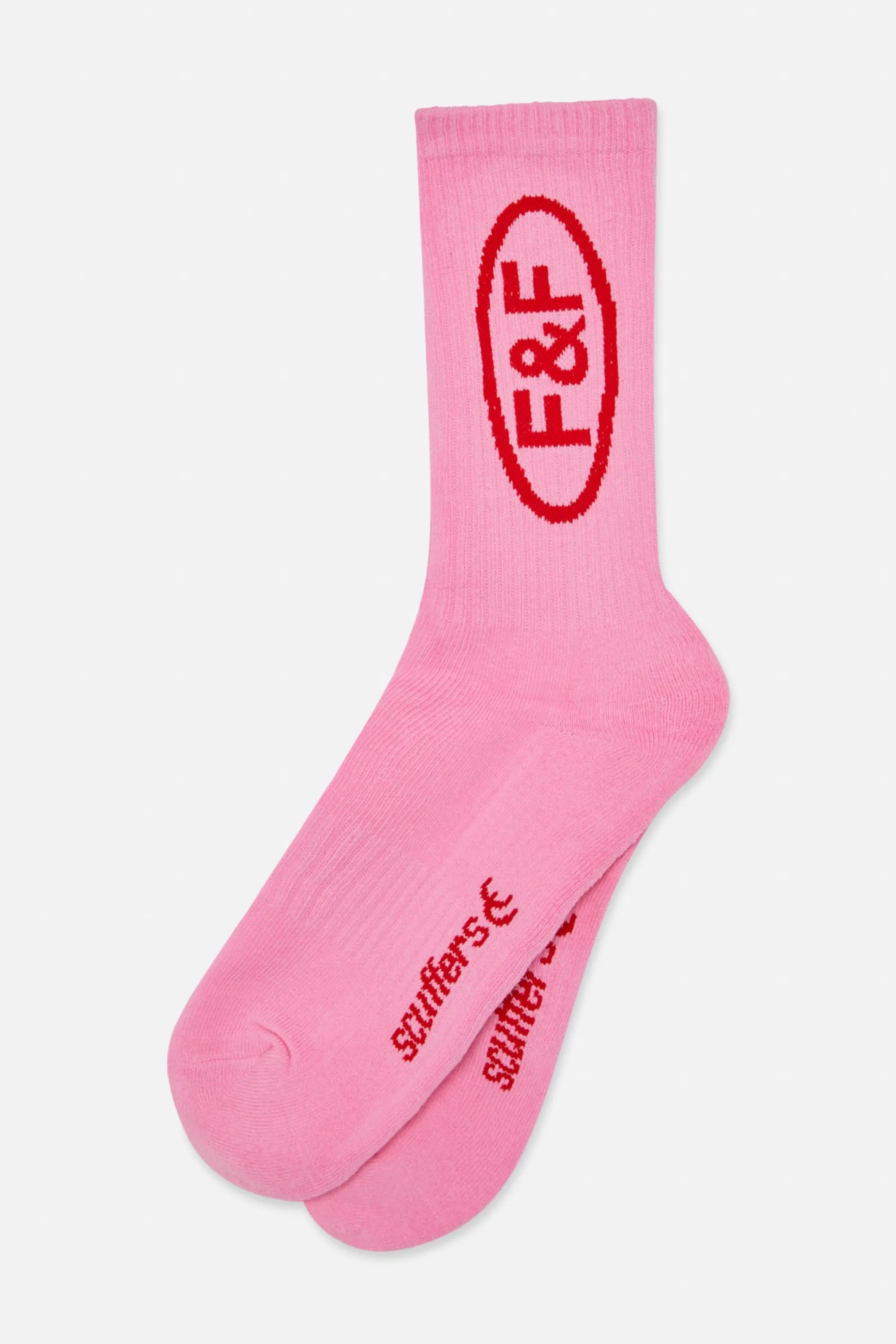 Fashion F&F Pink Socks Women Underwear