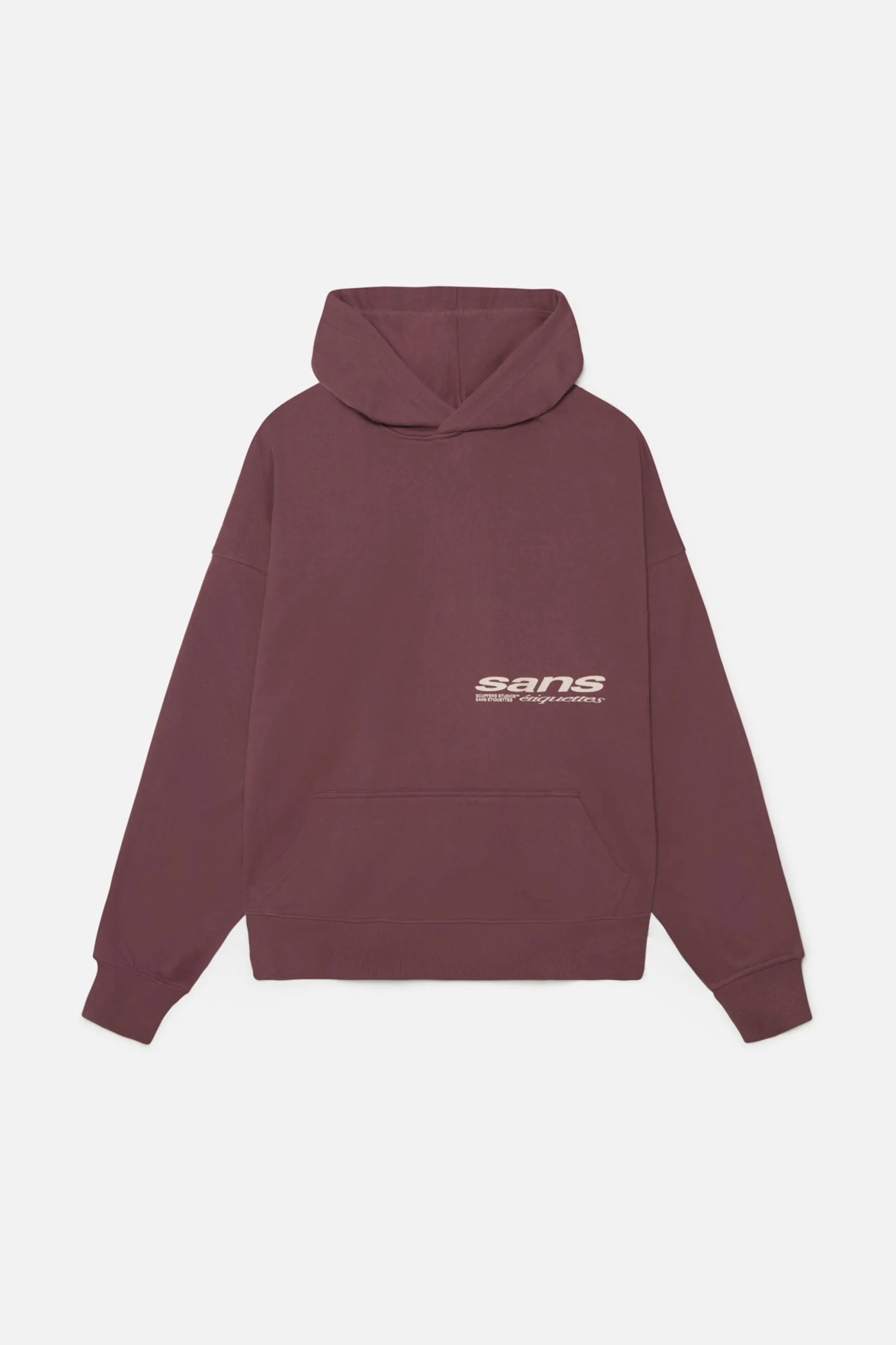 Outlet Mymph Hoodie Burgundy Women Hoodies