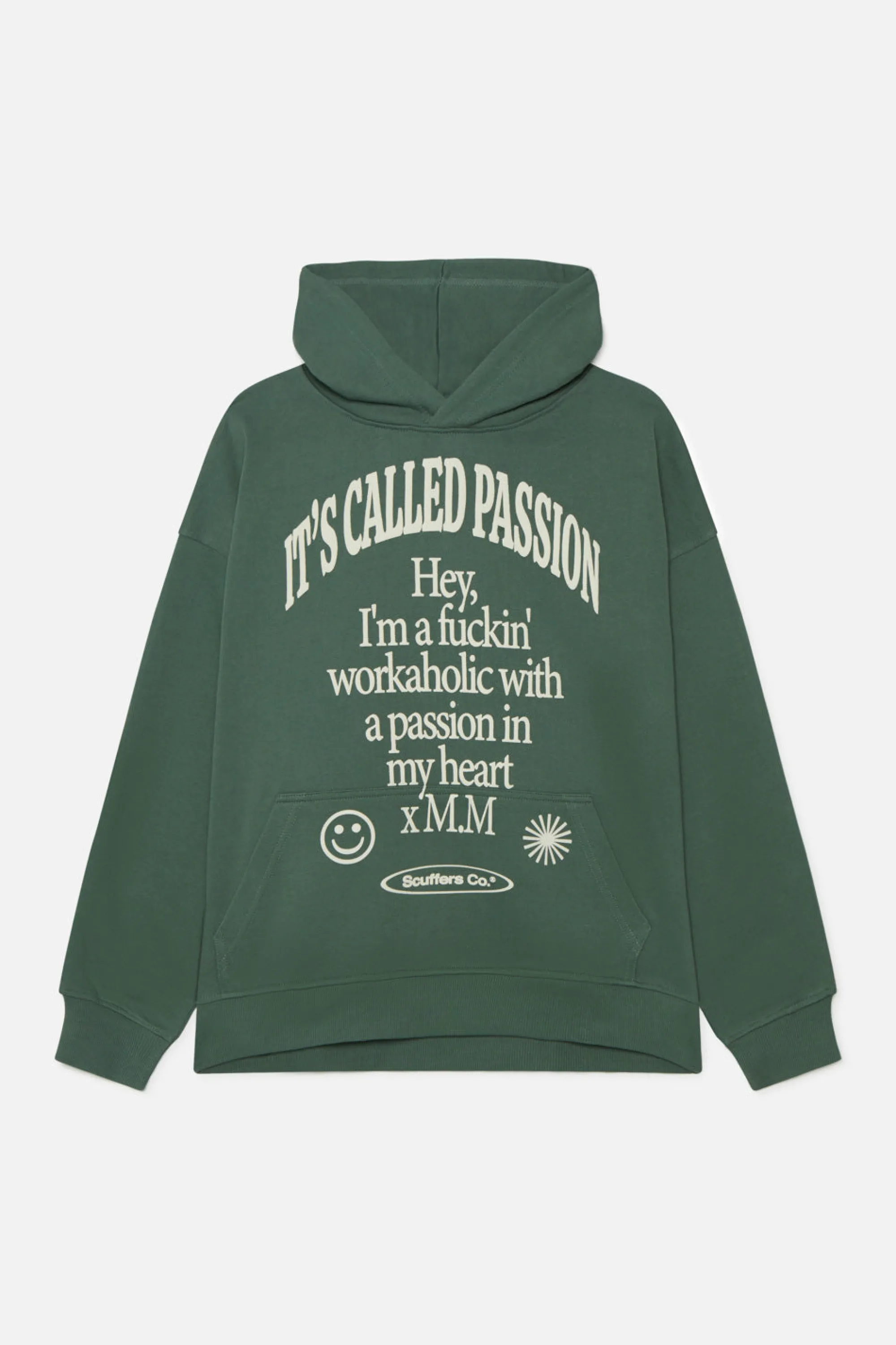 Online Passion Hoodie Green Women Hoodies