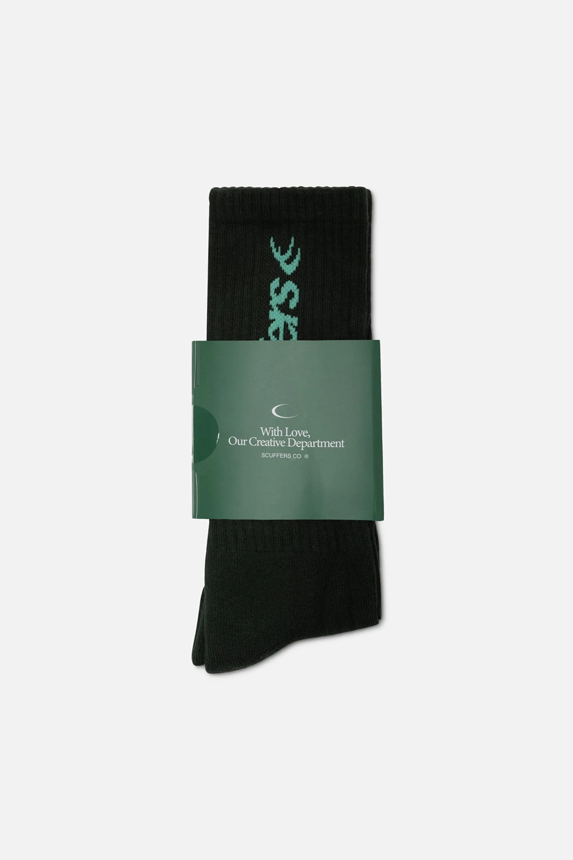 Outlet Basic Green Socks Women Socks